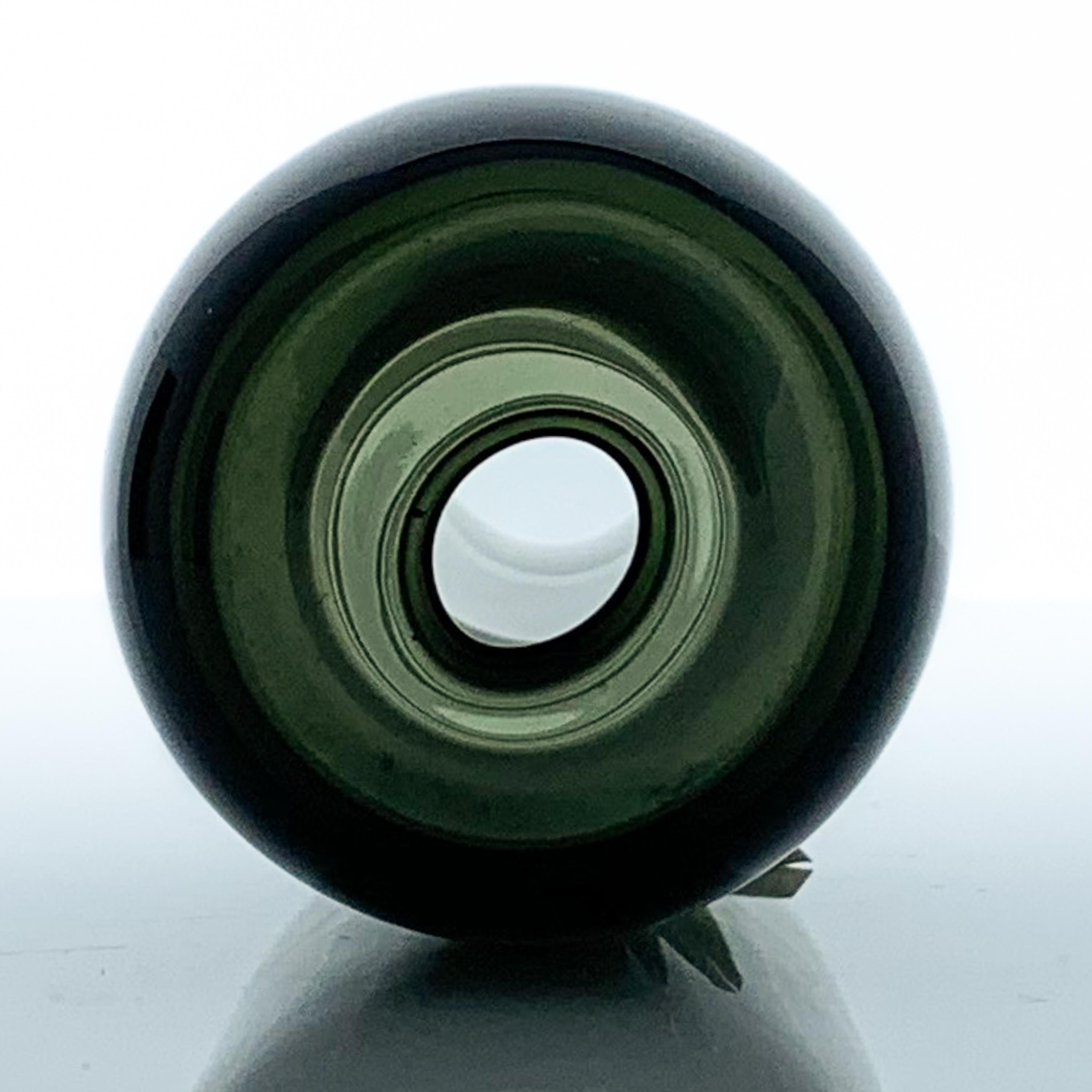 Timo Sarpaneva, Clear and Darkgreen Glass Art-Object, Model 3599, Iittala, 1957 In Good Condition In EL Waalre, NL