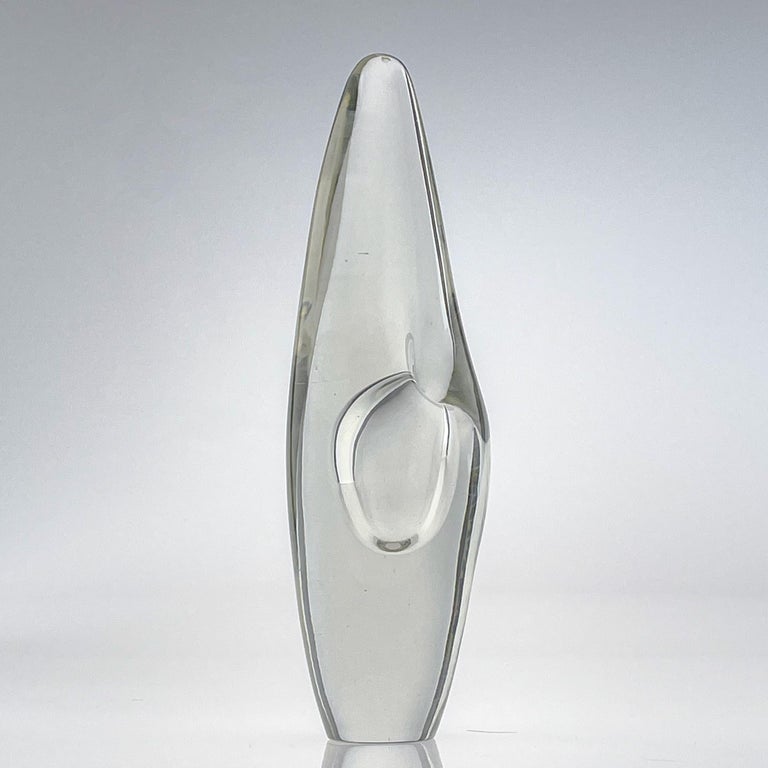 Hand-Crafted Timo Sarpaneva, Crystal Art-Object 