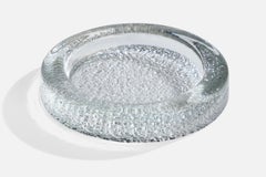 Timo Sarpaneva, Dish, Glass, Finland, 1970s