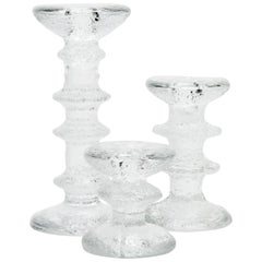 Timo Sarpaneva “Festivo” Candleholders Littala, 1960s