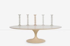 Timo Sarpaneva Festivo Juego de 37 candeleros de cristal tallado para Iittala Finlandia 1966