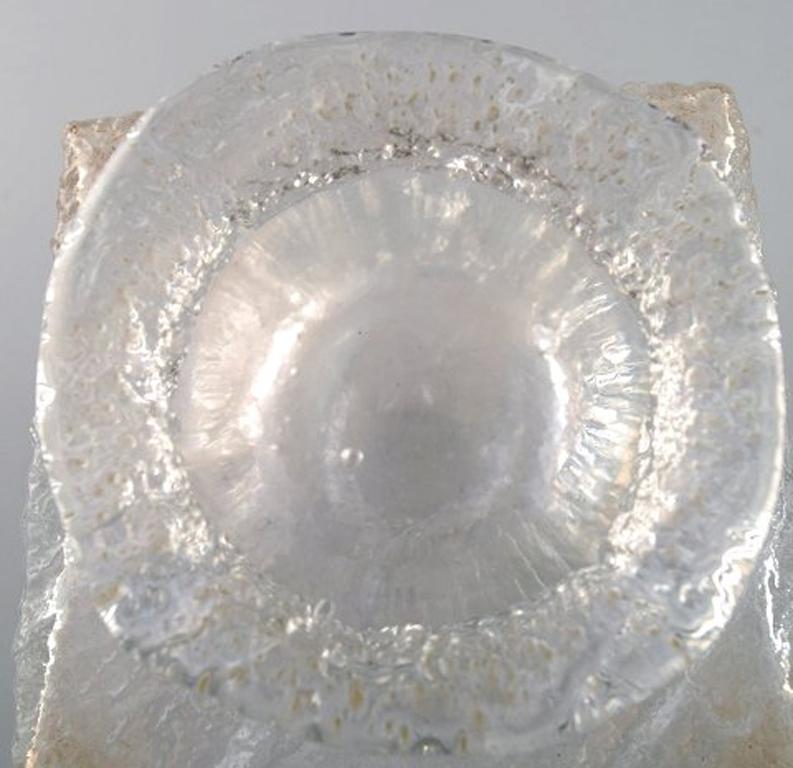 Timo Sarpaneva para Iittala, Jarrón de vidrio artístico Crassus siglo XX en venta