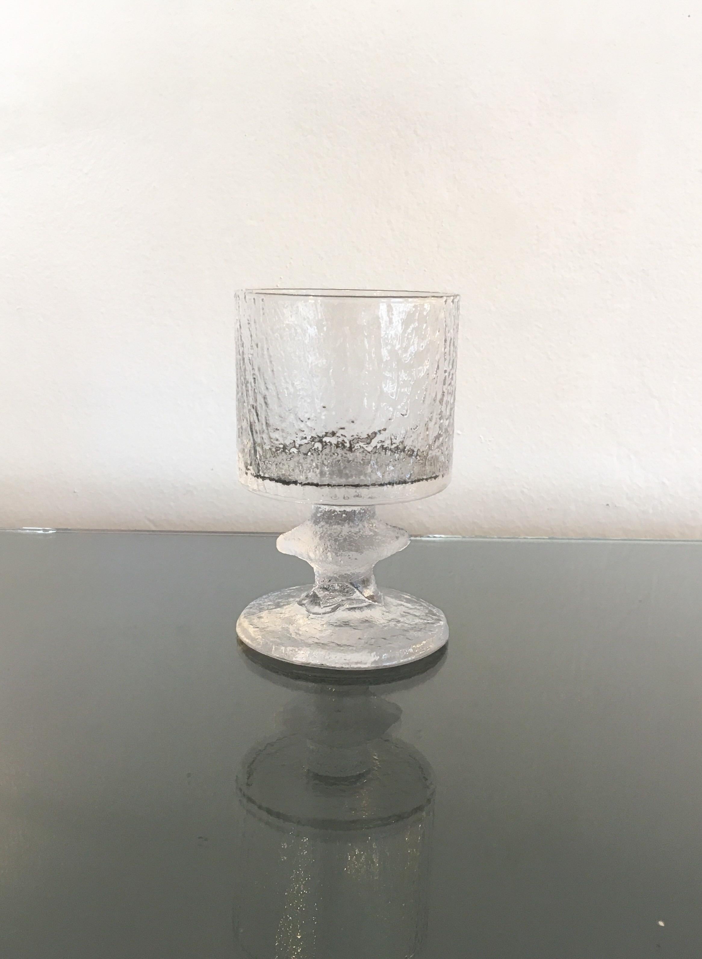 Timo Sarpaneva für Iittala Seltenes Service für sechs Stemware im Zustand „Hervorragend“ im Angebot in Palm Springs, CA
