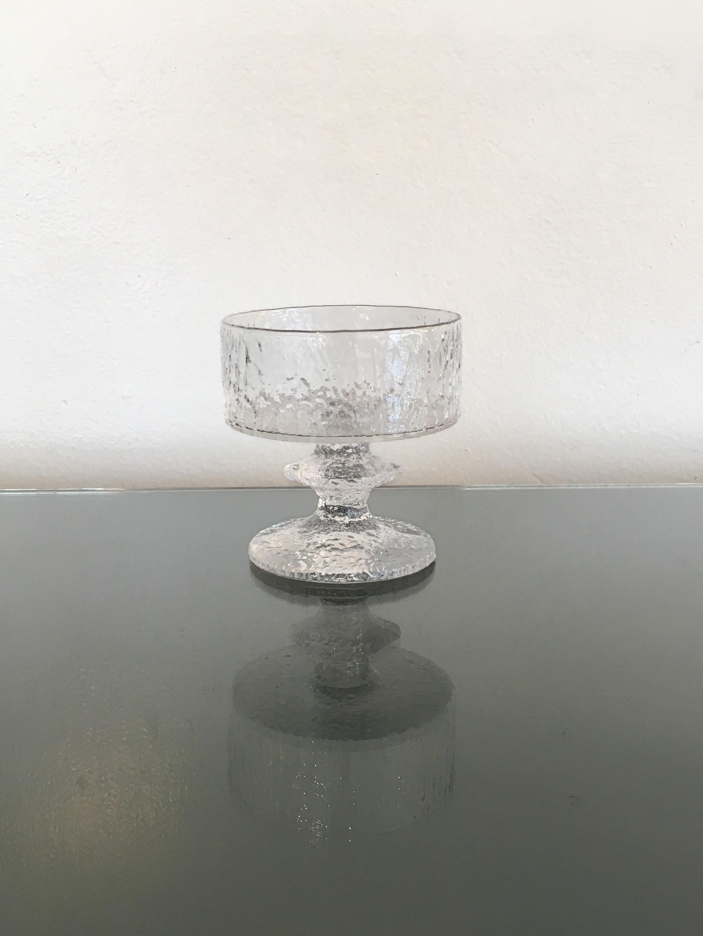Timo Sarpaneva für Iittala Seltenes Service für sechs Stemware (Kristall) im Angebot