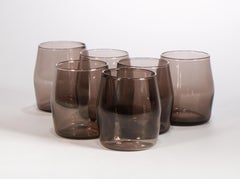 Timo Sarpaneva für Iittala Satz von 6 lila Schnapsgläsern, Finnland 1950er-1960er Jahre