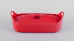 Timo Sarpaneva for Rosenlew, Finland. Rare fish terrine in cast iron.