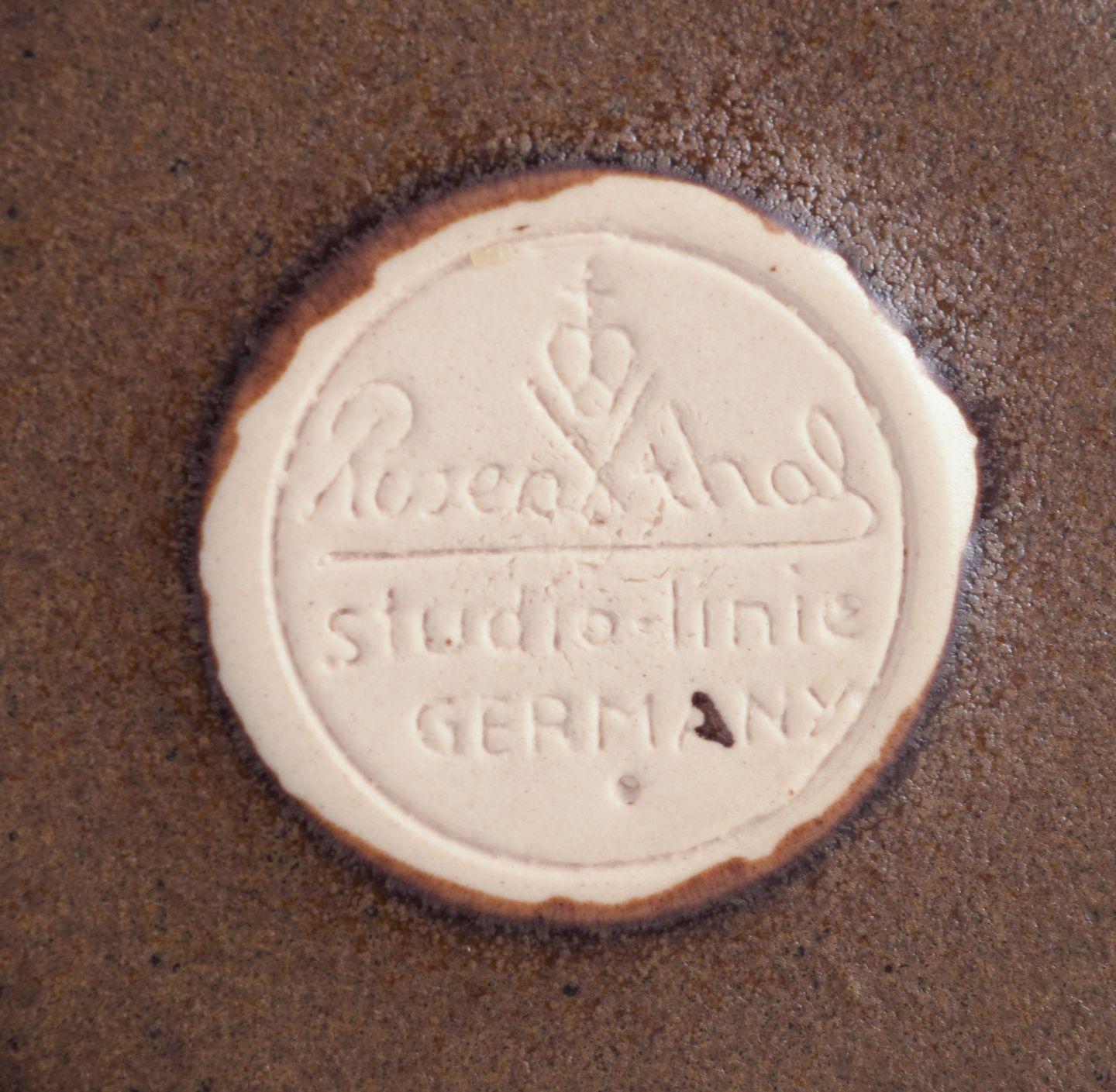 Timo Sarpaneva para Rosenthal, Alemania. Seis tazas y platillos de café 
