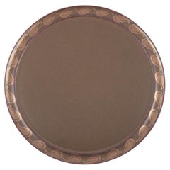 Timo Sarpaneva for Rosenthal. "Kaari". Round tray in porcelain.