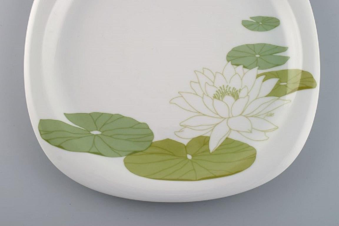 Moderne Six rares assiettes plates en porcelaine de Finlande de Timo Sarpaneva pour Rosenthal en vente