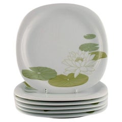 Vintage Timo Sarpaneva for Rosenthal, Six Rare Suomi Porcelain Dinner Plates
