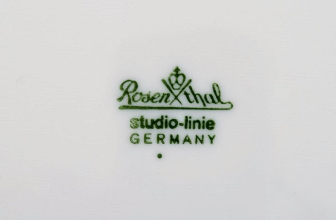 Sechs seltene Lunchteller aus Suomi-Porzellan von Timo Sarpaneva für Rosenthal im Zustand „Hervorragend“ im Angebot in København, Copenhagen
