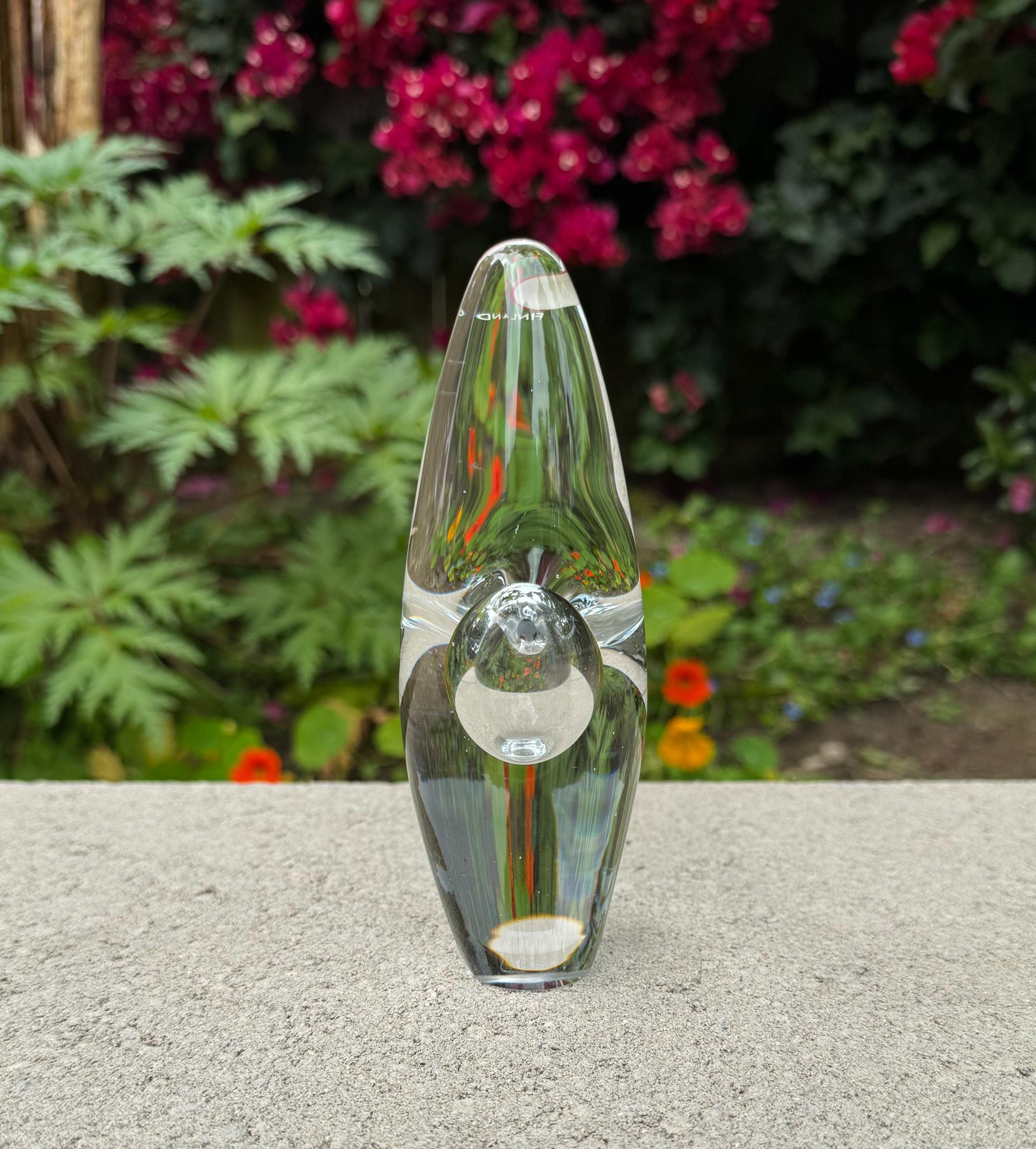 Mid-Century moderno Vaso in vetro 