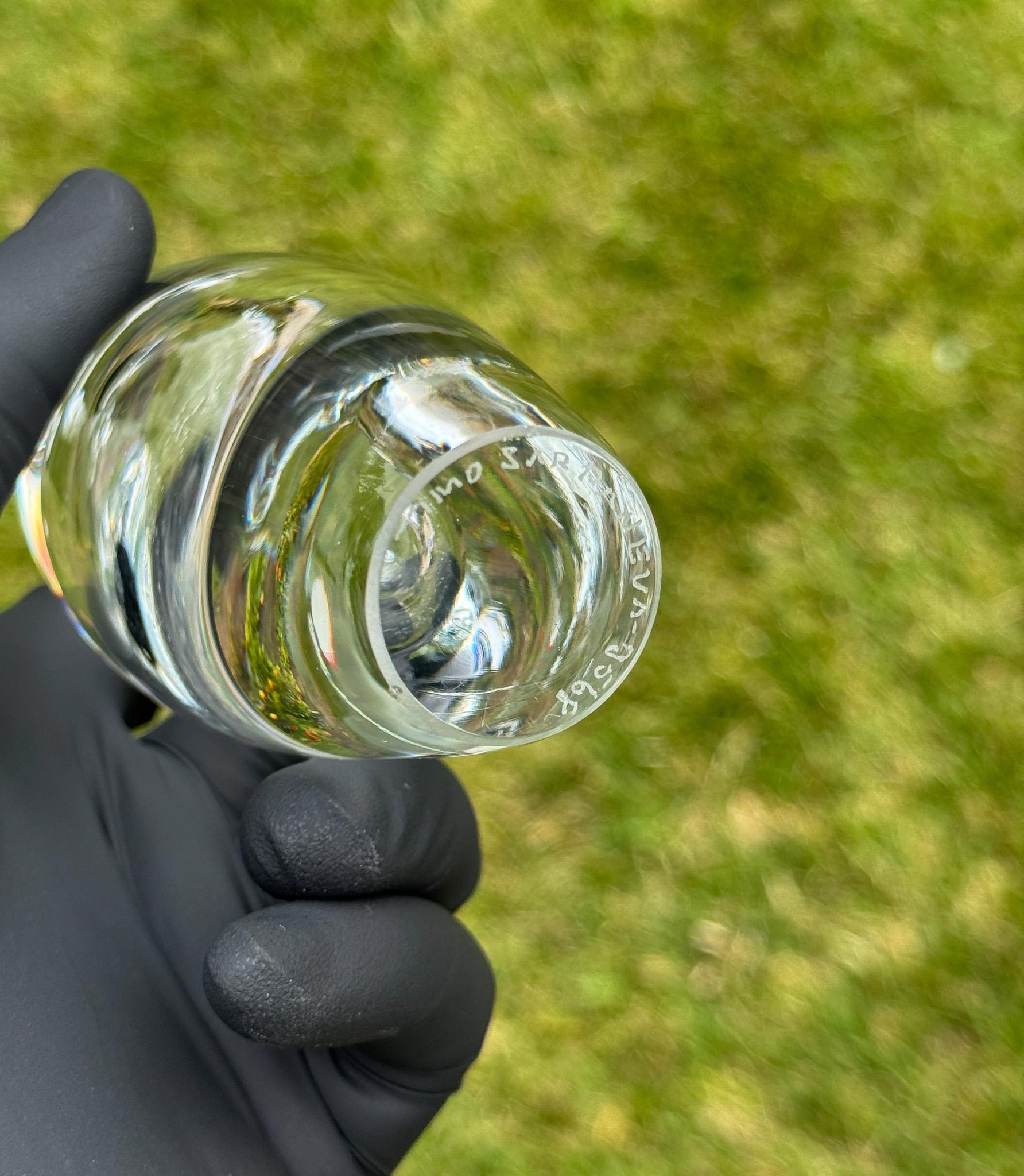 Finlandese Vaso in vetro 