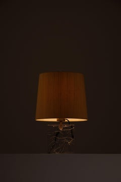 Timo Sarpaneva Glass Table Lamp, Finland, 1960s