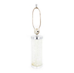 Timo Sarpaneva Iittala Festivo Style Mid Century Glass & Chrome Table Lamp