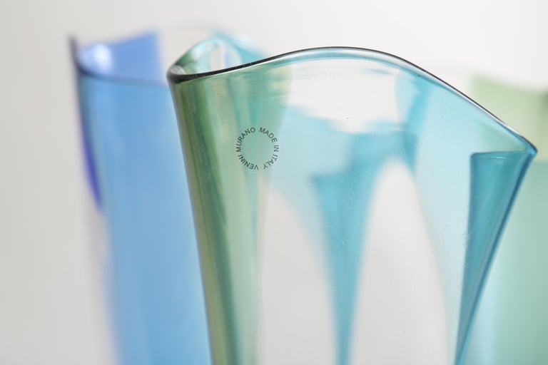 Glass Timo Sarpaneva Kukinto Vase For Sale