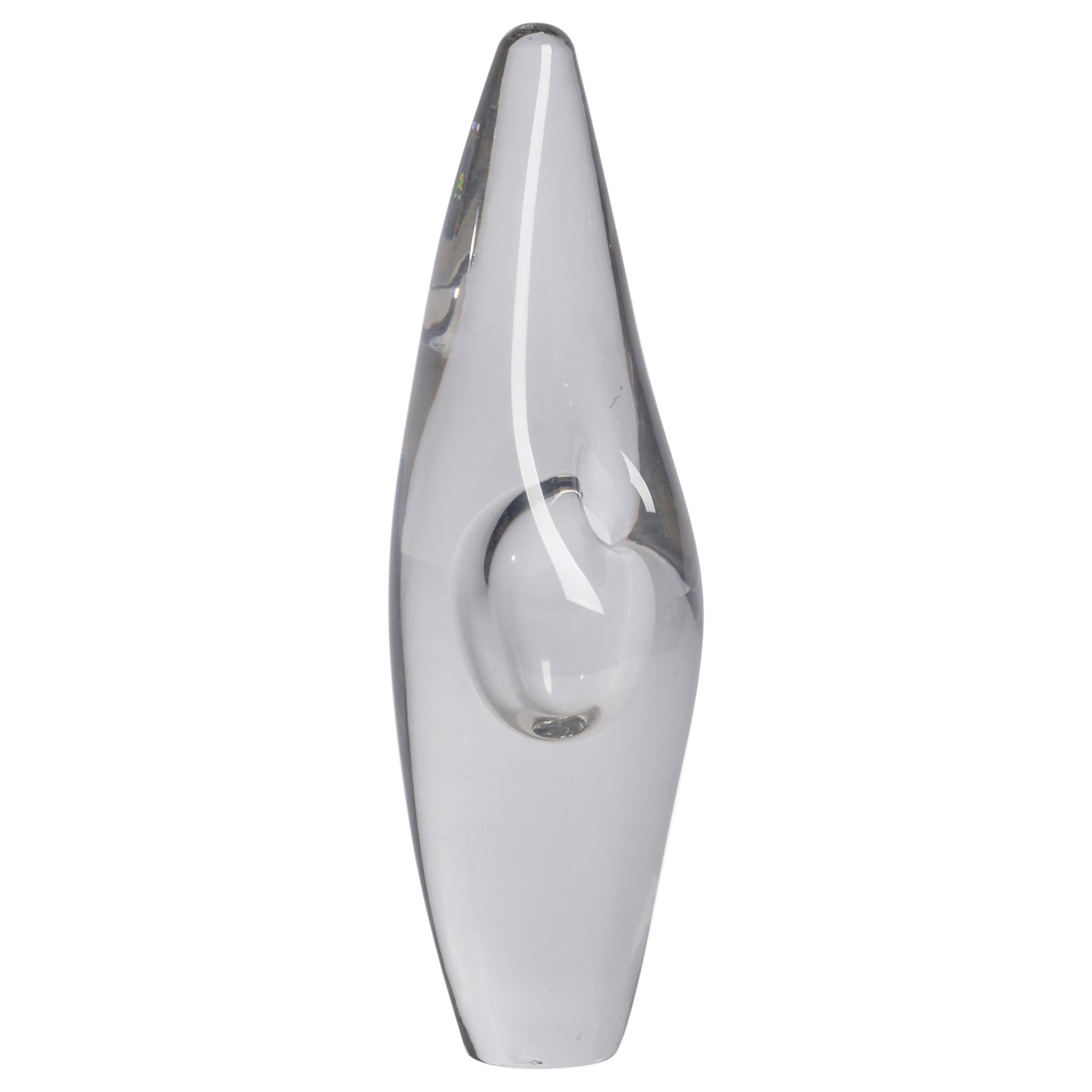 Timo Sarpaneva, Vase "Orchidée", verre, Finlande, années 1950