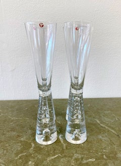 Timo Sarpaneva, set of 4 champagne glasses "Archipelago" for Iittala
