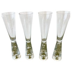 Timo Sarpaneva, ensemble de 4 verres à champagne « Archipelago » pour Iittala