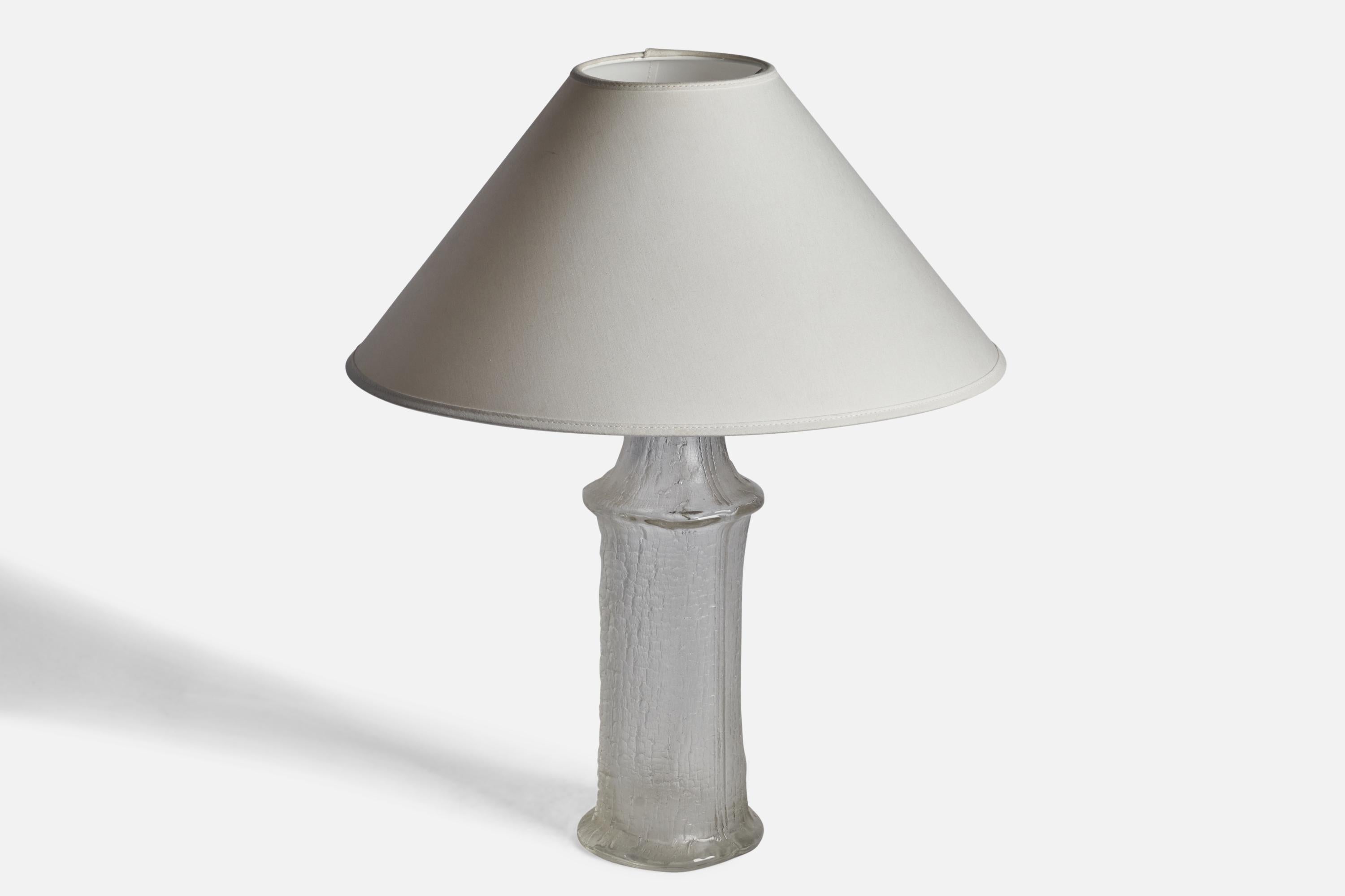 Mid-Century Modern Timo Sarpaneva, Table Lamp, Glass, Finland, 1969 For Sale