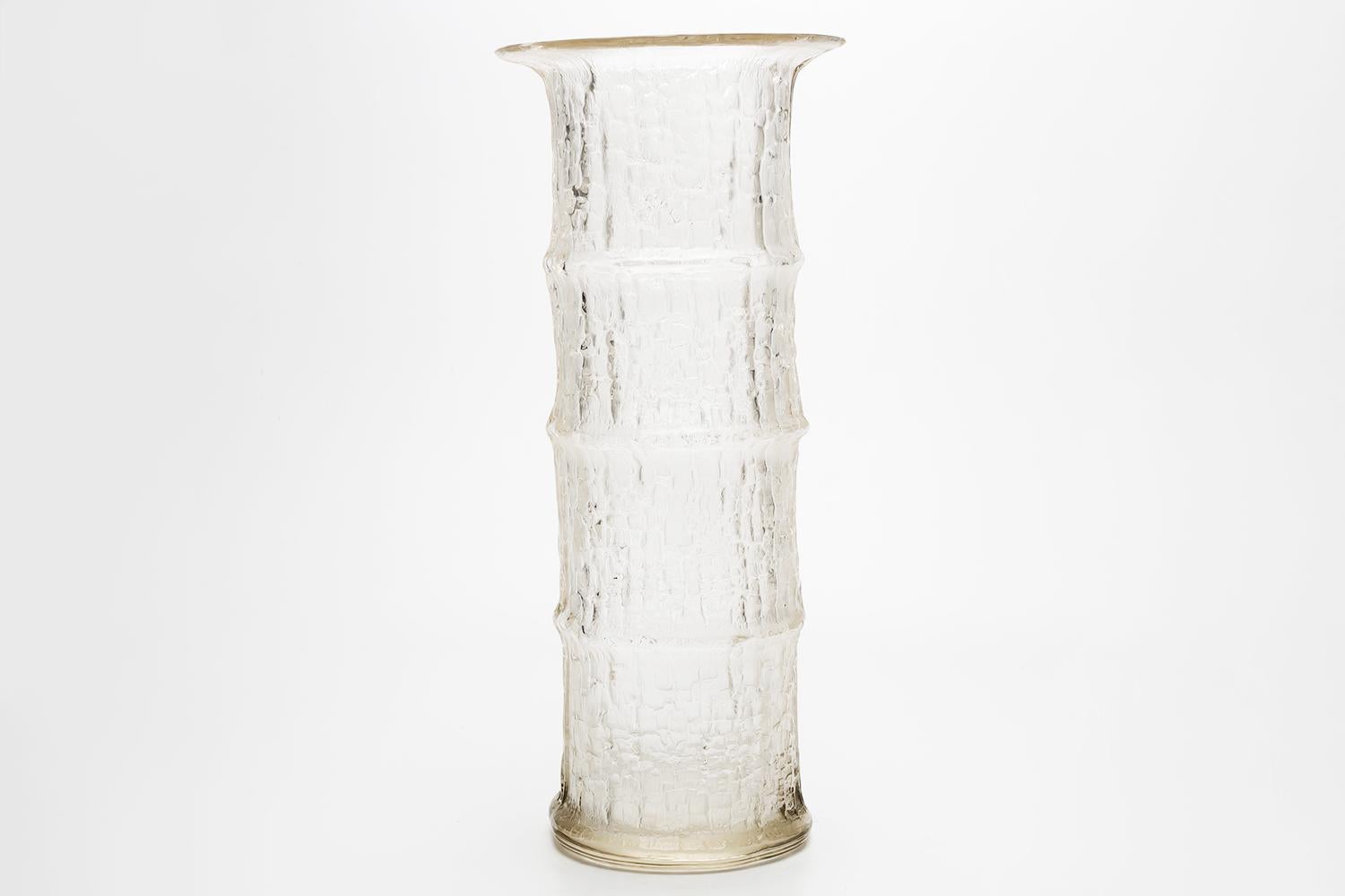 Scandinavo moderno Timo Sarpaneva / Vaso FINLANDIA(Clear) 3360 / Iittala in vendita