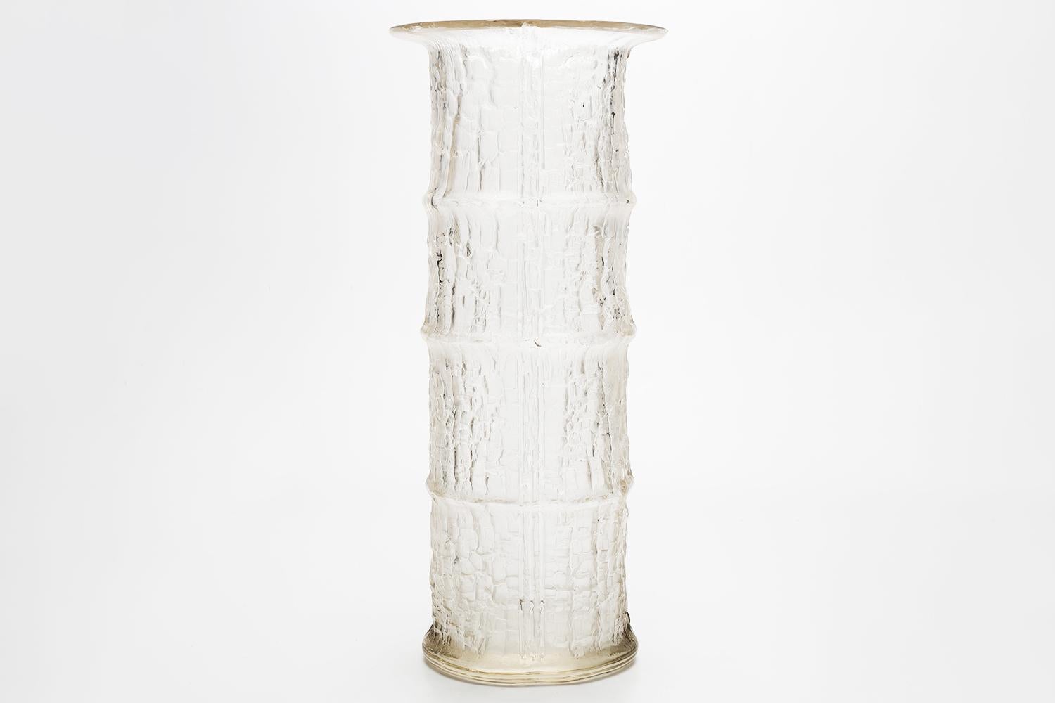 Finlandese Timo Sarpaneva / Vaso FINLANDIA(Clear) 3360 / Iittala in vendita