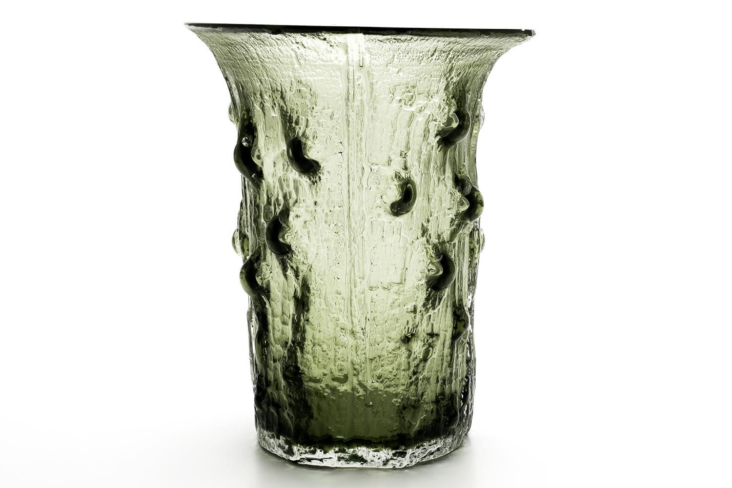 Scandinavo moderno Timo Sarpaneva / Vaso FINLANDIA(Grigio) 3356 / Iittala in vendita