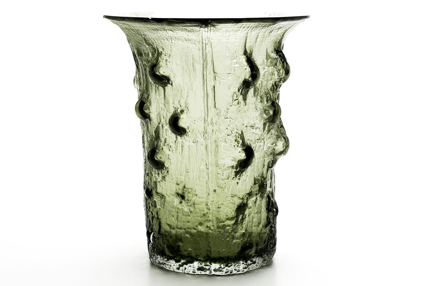 Finlandese Timo Sarpaneva / Vaso FINLANDIA(Grigio) 3356 / Iittala in vendita