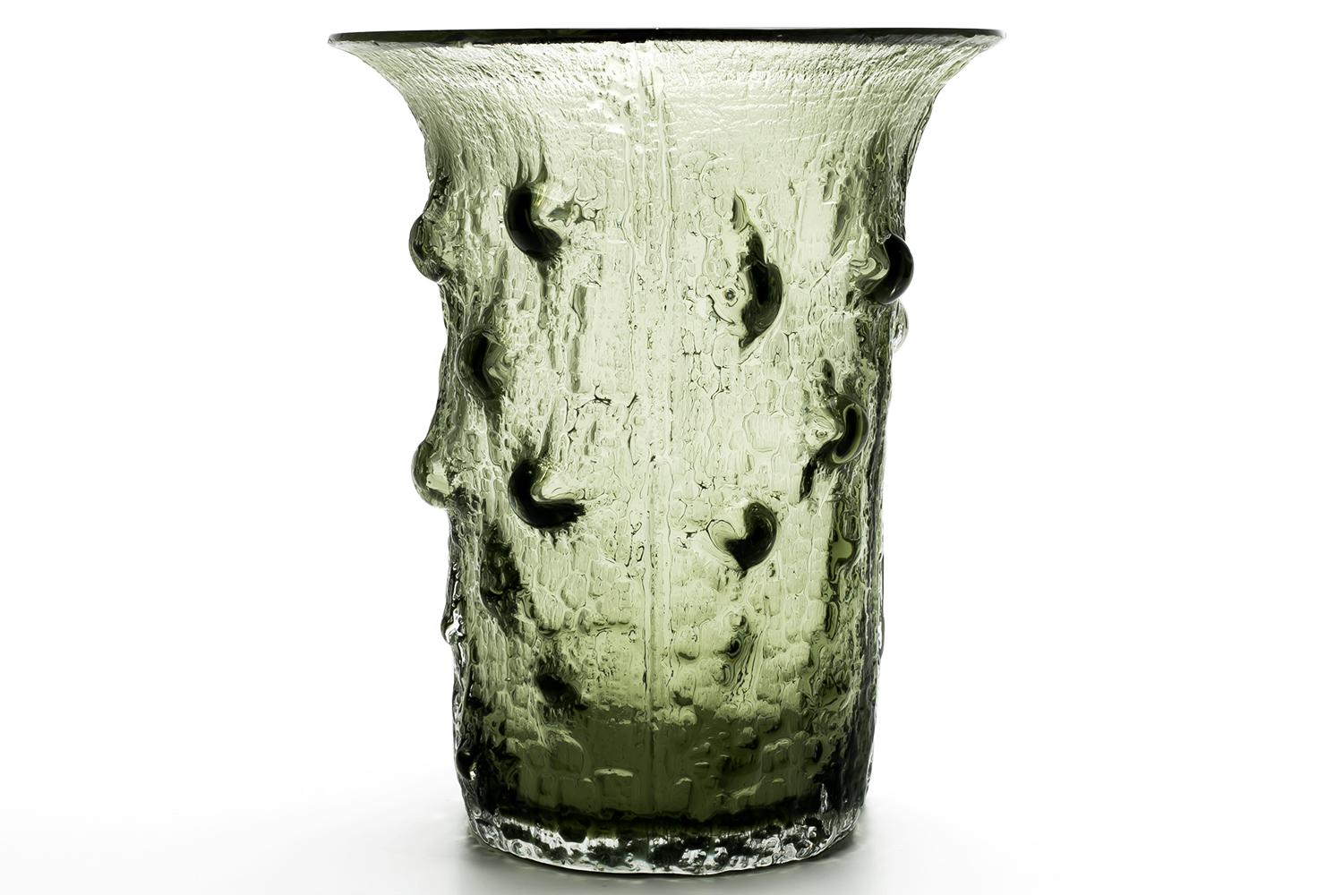 Metà XX secolo Timo Sarpaneva / Vaso FINLANDIA(Grigio) 3356 / Iittala in vendita