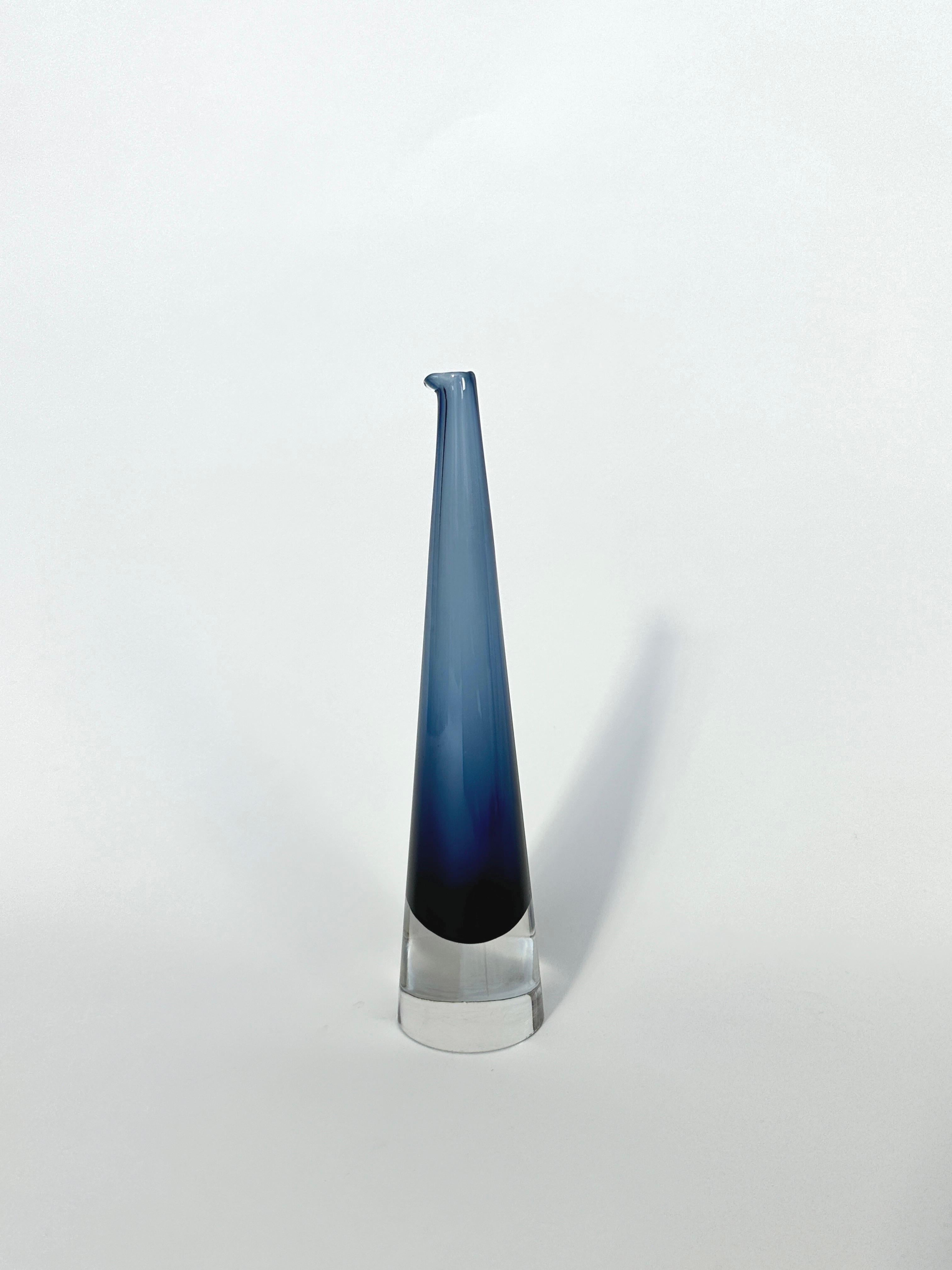 Mid-Century Modern Timo Sarpaneva Vase Iittala Jääpuikko Decanter Glass Finland 1958 For Sale