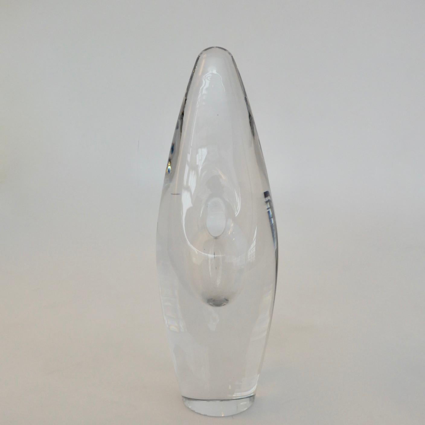 Timo Sarpeneva for Littala Orkidea or Orchid Sculptural Bud Vase For Sale 3