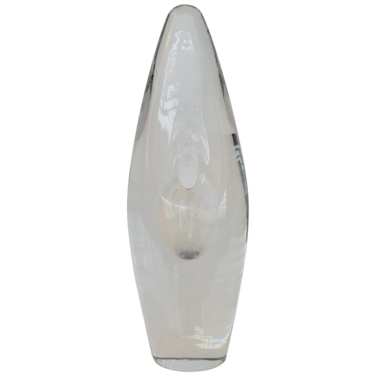 Timo Sarpeneva for Littala Orkidea or Orchid Sculptural Bud Vase