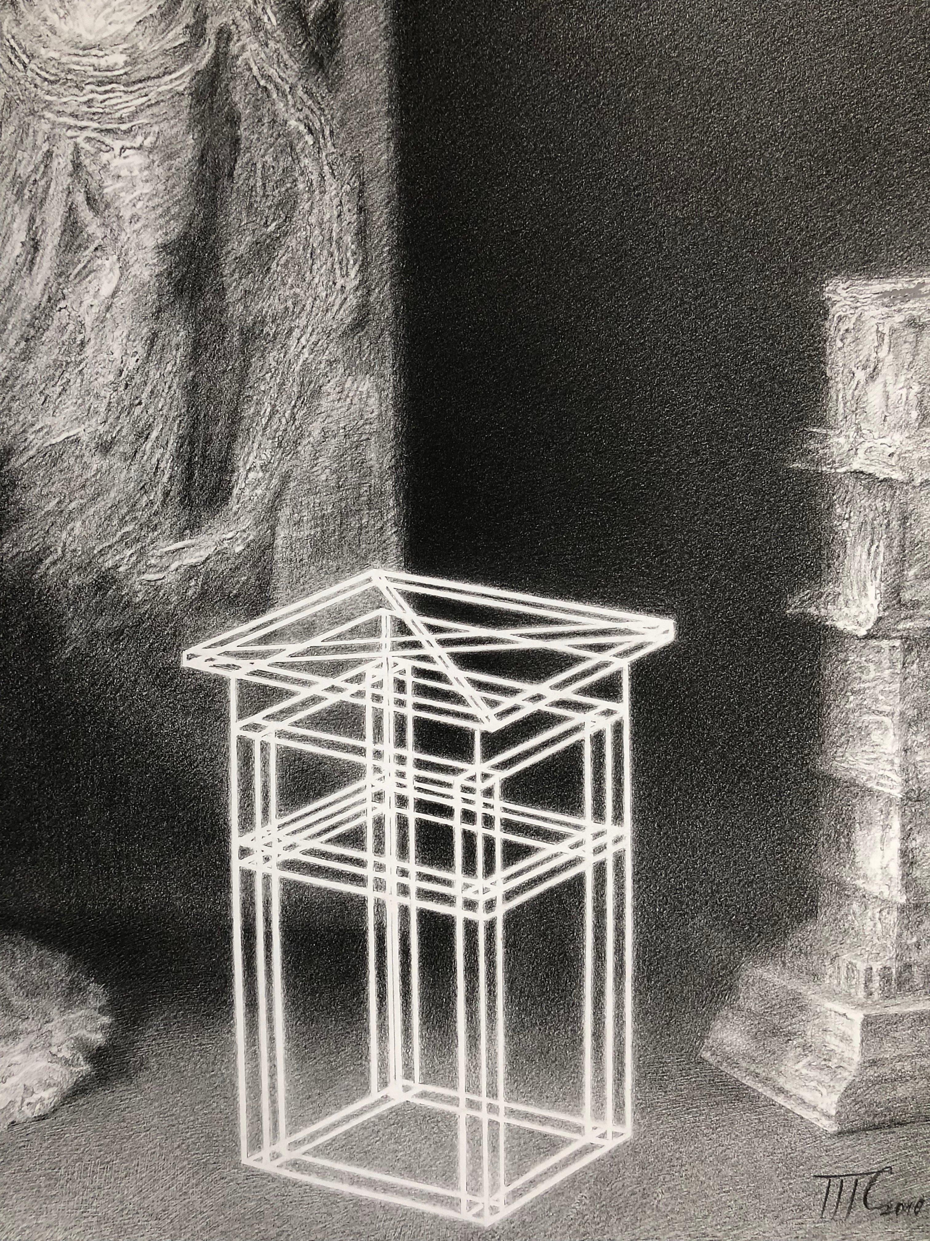 Canon (impression de fac-similé en noir et blanc) - Conceptuel Print par Timofey Smirnov