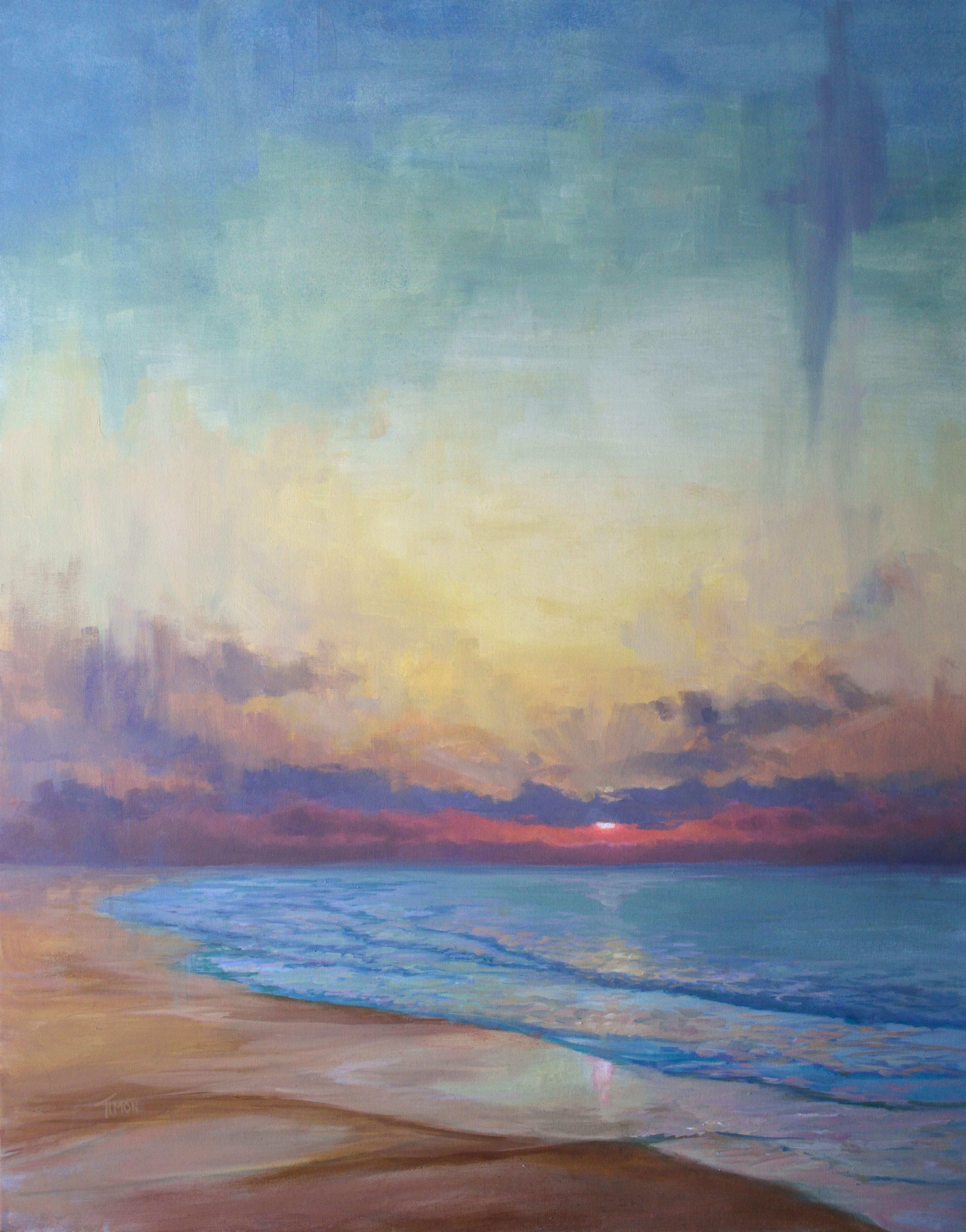 Chiusura tranquilla, Pittura, Olio su tela - Painting di Timon Sloane