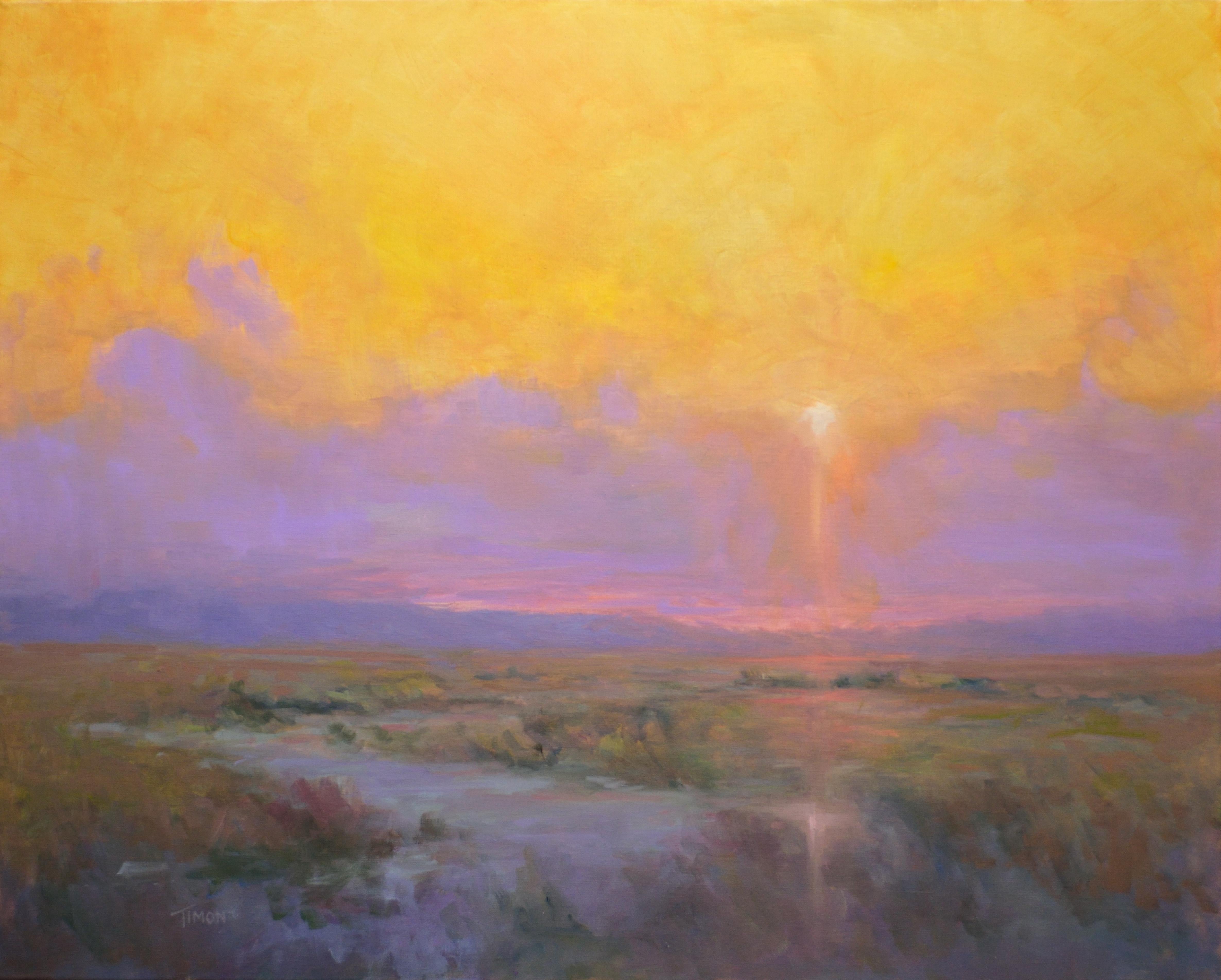 Incantato, Pittura, Olio su tela - Painting di Timon Sloane