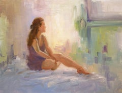 Waiting, Painting, Oil on Canvas