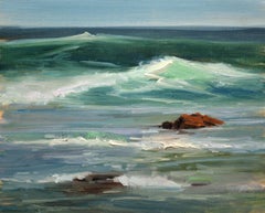 Wind Blown Break, Painting, Oil on Canvas