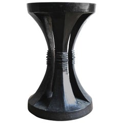Carved Wood Stool Stand or Pedestal