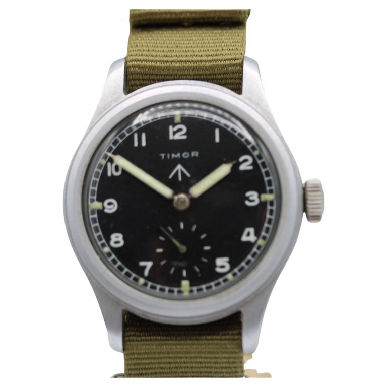Timor WWW – Dirty Dozen British Military Watch – WW2 Era – Relumed
