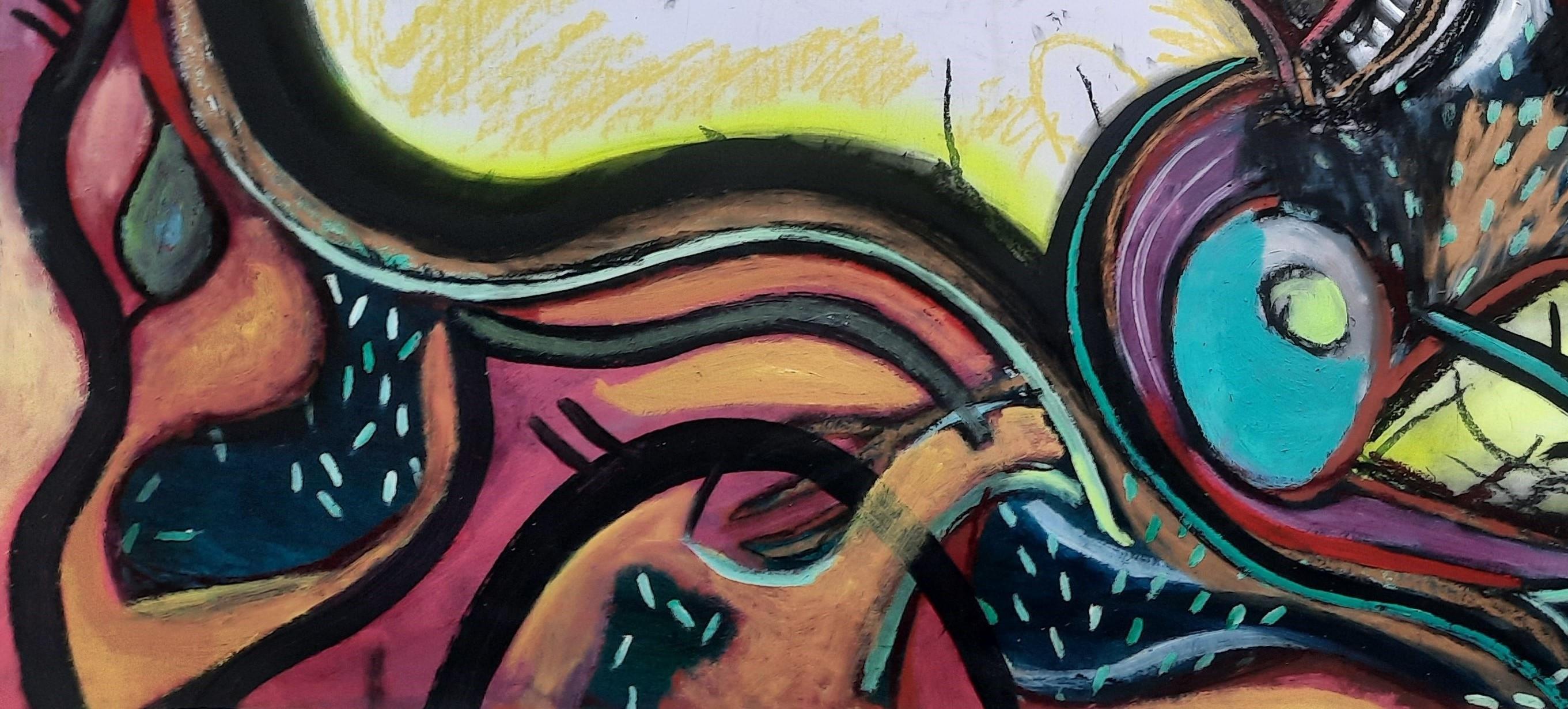 An He ha portato l'alba nella sua scia Timothy Archer 21° secolo pittura contemporanea in vendita 5