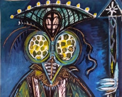 Queen moth -Timothy Archer, 21st Century, Contemporary painting