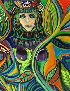 La chanson des racines - Timothy Archer, 21e siècle, peinture contemporaine