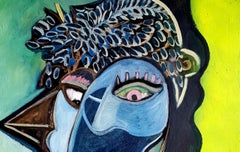 The twilight egret -Timothy Archer, 21st Century, Contemporary painting