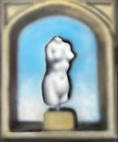 Female Torso in a Window Niche
