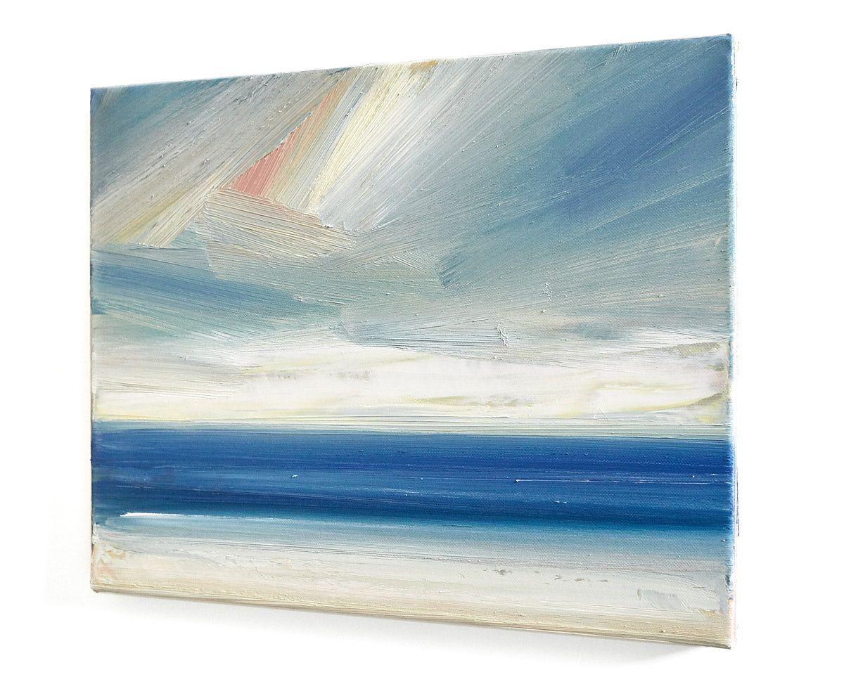 Lungo la costa, Pittura, Olio su tela - Painting Contemporaneo di Timothy Gent