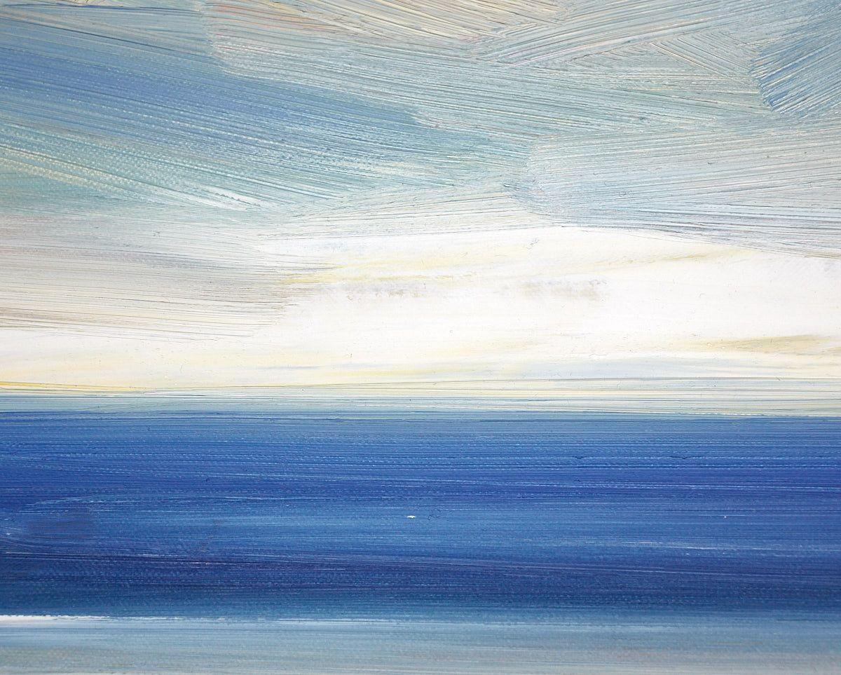 Lungo la costa, Pittura, Olio su tela in vendita 1