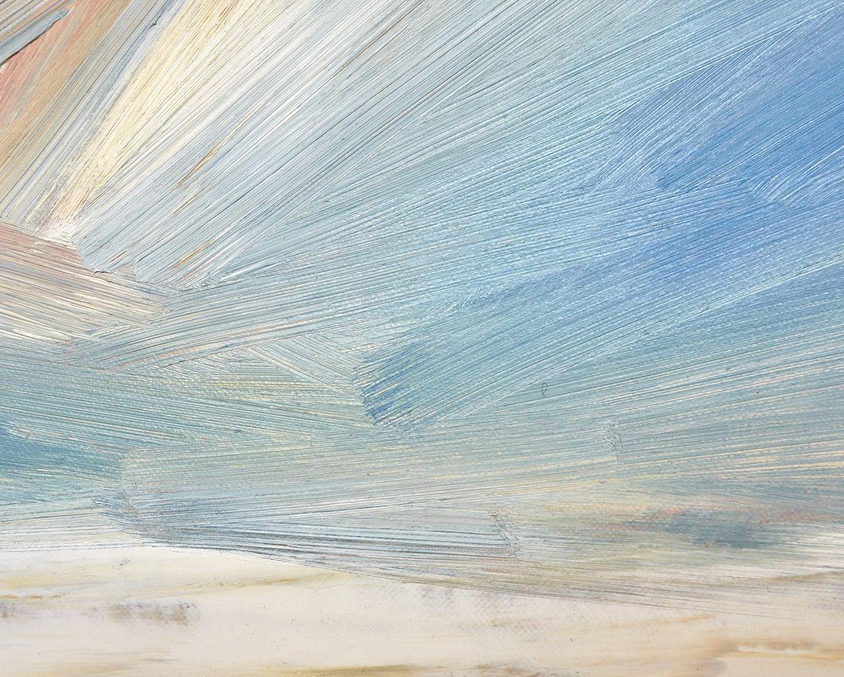 Lungo la costa, Pittura, Olio su tela in vendita 2