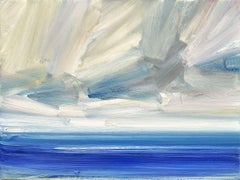 Into the blue, Painting, Oil on Canvas