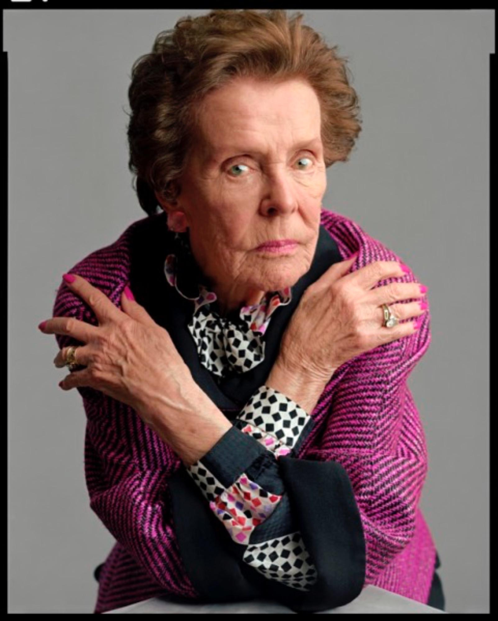 Artist: Timothy Greenfield-Sanders (1952)
Title: Eileen Ford 2011
Year: 2011
Medium: Archival Pigment Print
Edition: 3, plus proofs
Size: 14 x 11 inches
Condition: Good
Inscription: Signed, dated, titled by the artist.
Notes: Since this item will be