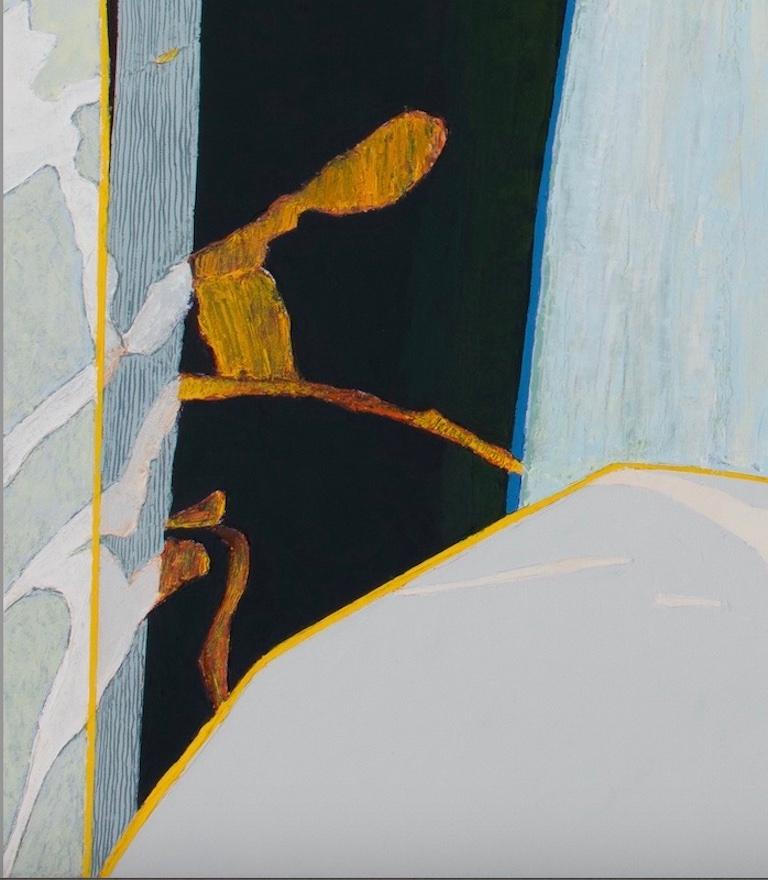 Cascata mistica - Painting Contemporaneo di Timothy Mulligan